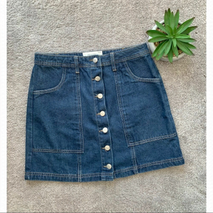 𝅺🌸3 for $30🌸 Ardene Eighty Two Full Button Denim Skirt